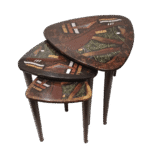handmade painted table