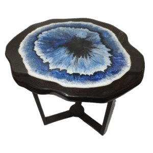 Blue Resin Table