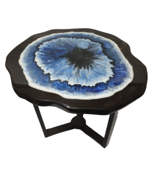 Blue Resin Table