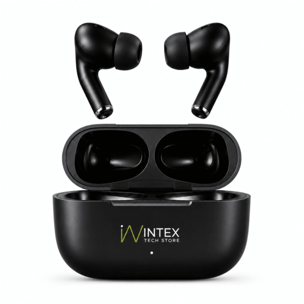 Intex Earbuds Pro 2 – Premium True Wireless Bluetooth Earbuds Black